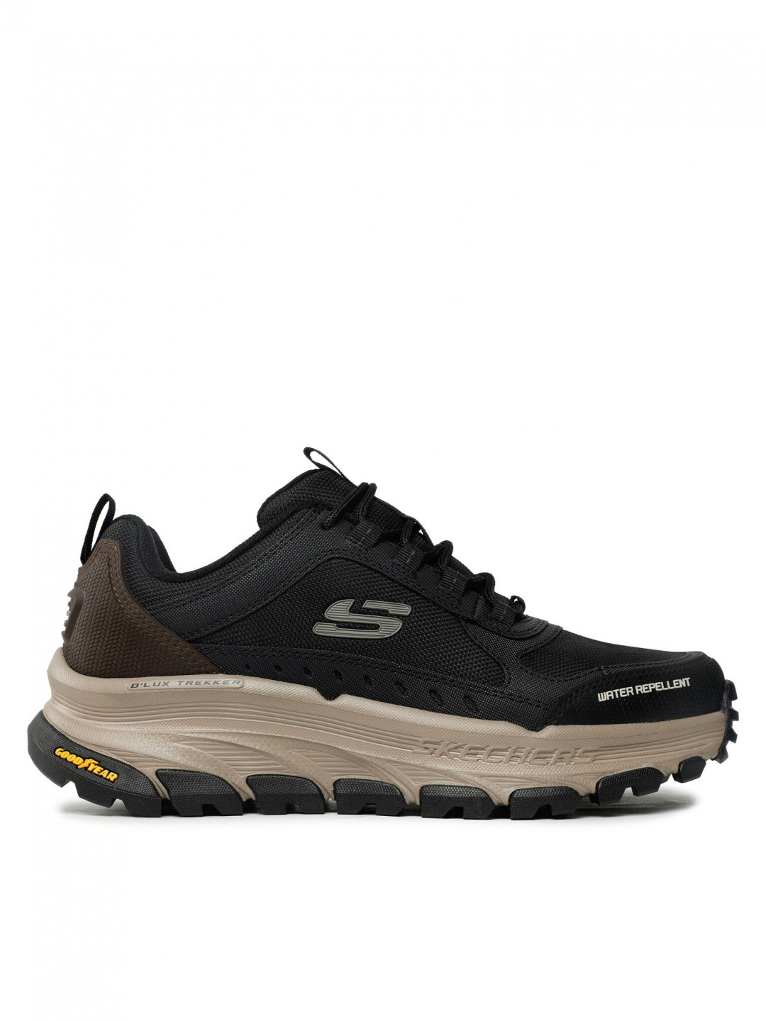 Skechers Trekingová obuv D Lux Trekker 237565 BKNT Černá